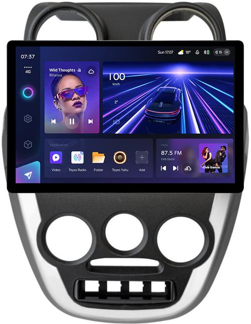 Магнитола для Lada Granta 2011-2018 (большая рамка) - Teyes CC3-2K монитор 13", QLED+2K, Android 10, ТОП процессор, 4G SIM-слот, CarPlay