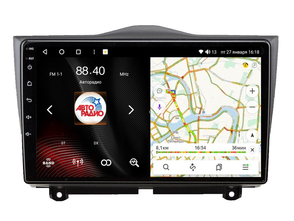 Магнитола для Lada Granta 2018+ - Vaycar VA33-1206 на Android 13, 8-ядер, 2Гб-32Гб, 4G SIM-слот