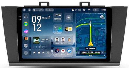 Магнитола для Subaru Legacy 6, Outback 5 2014-2020 - Teyes CC4-PRO монитор 9.5" 2K QLED на Android 13, Snapdragon 778G, ИИ, CarPlay, DSP, 4G SIM-слот