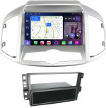 Магнитола для Chevrolet Captiva 2011-2015 (перенос БК вниз) - FarCar 7066F2 монитор 9.5" QLED на Android 14, TS18, CarPlay, 4G SIM-слот