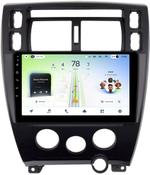 Магнитола для Hyundai Tucson 1 2004-2009 (рамка черная) - Teyes CC4L монитор 10" IPS на Android 14, Snapdragon 662, CarPlay, 4G SIM-слот