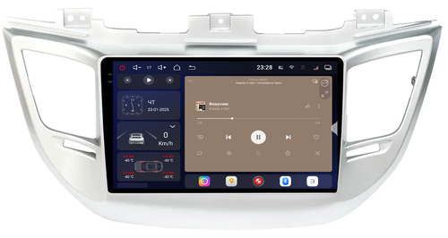Магнитола для Hyundai Tucson 2016-2018 - Redpower 85147 PRO/PROmax ТОП звук, 2K QLED, Android 14, CarPlay, 4G SIM-слот