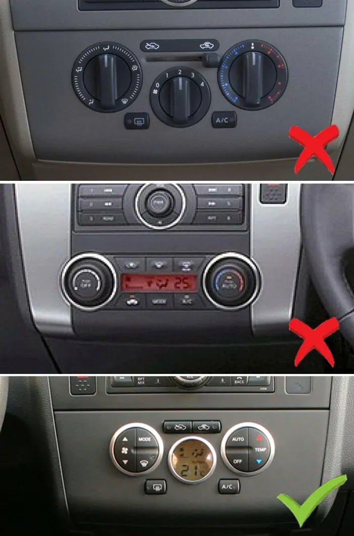 Магнитола для Nissan Tiida C11 2004-2013 (климат с круглым экранчиком, рамка черная) - Teyes CC4 монитор 9.2" 2K QLED на Android 14, Быстрейшая, Snapdragon 680, DSP, CarPlay, 4G SIM-слот