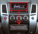 Рамка для переноса вниз БК Mitsubishi L200 2006-2015, Pajero Sport 2