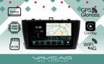 Магнитола для Avensis 2009-2013 - Vaycar VA77-1224-2K на Android 13, Быстрая, 2K QLED, CarPlay,4G SIM-слот