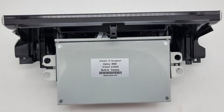 Магнитола для Toyota Camry 70 (75) 2021-2023 - Kuberg NH-T1207 монитор 12.3", Android 10, 4Гб+64Гб, 4G SIM-слот