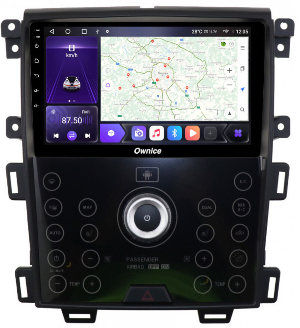 Магнитола для Ford Edge 2010-2015 - Kuberg SF-9065-C IPS, Android 10, 8 ядер (TS18), 4G SIM-слот