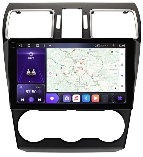 Магнитола для Subaru Forester, Impreza, XV 2015-2018 - Kuberg OL-9511-3 QLed+2K, Android 12, TS10, CarPlay, 4G SIM-слот