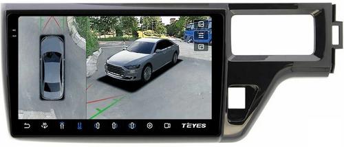 Магнитола для Honda Stepwgn 5 2015-2021 - Teyes CC3-2K-360 на Android 10, 2K QLED, 6Гб+128Гб, CarPlay, 4G SIM-слот, 4 камеры в комплекте