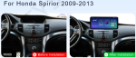 Магнитола для Honda Accord 8 2007-2015 - Kuberg монитор 12.5" в стиле LEXUS на Android 12, Быстрая, CarPlay, 4G SIM-слот