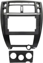 Магнитола для Hyundai Tucson 1 2004-2009 (рамка черная) - Teyes CC3-2K-360 монитор 13" 2K QLED на Android 10, 6Гб+128Гб, CarPlay, 4G SIM-слот, 4 камеры в комплекте