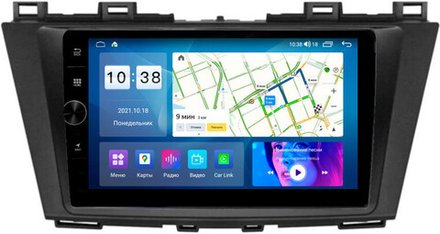 Магнитола для Mazda 5 2010-2015 - Parafar PF164FHDAV на Android 13, 8-ядер, 2Гб+32Гб, CarPlay, 4G SIM-слот