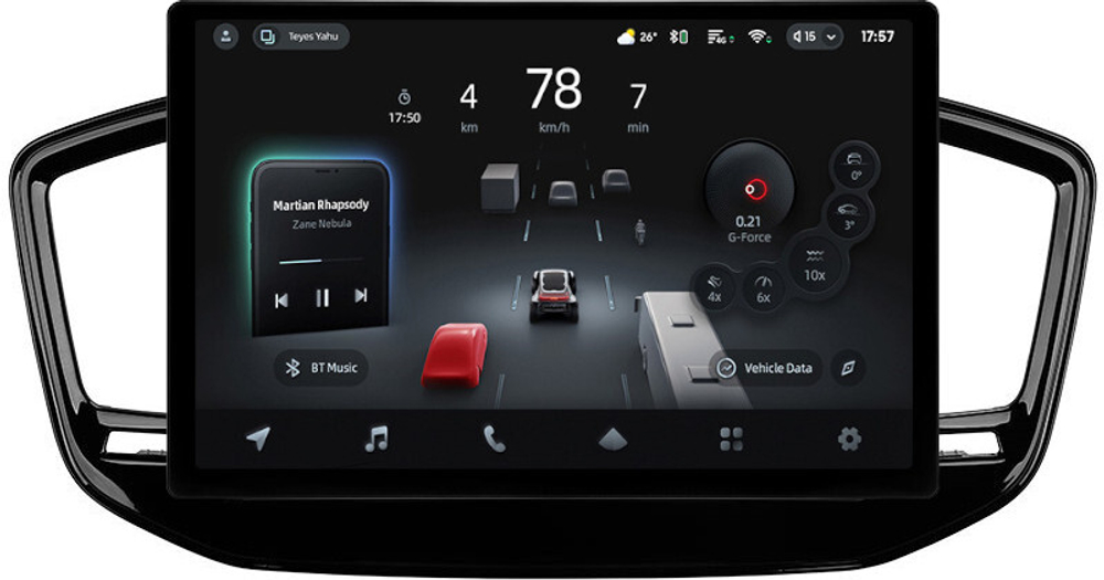Магнитола для Geely Emgrand X7 2019-2021 - Teyes CC4-PRO монитор 13" 2K QLED на Android 13, Snapdragon 778G, ИИ, CarPlay, DSP, 4G SIM-слот