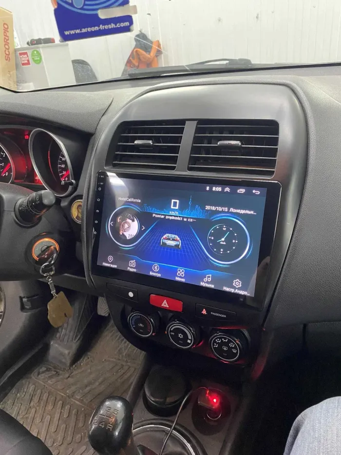 Магнитола для Mitsubishi ASX, Peugeot 4008, Citroen C4 Aircross 2010-2016 - Kuberg QLed, Android 13, TS20, CarPlay, SIM-слот