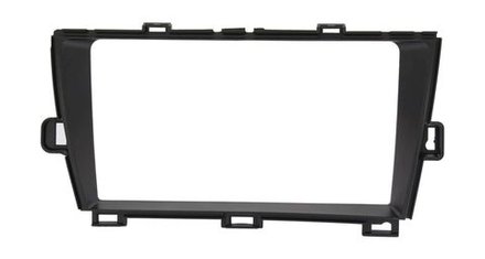 Комплект рамки с разъёмами 9" Toyota Prius 2009-2015 XW30 черная лев. руль