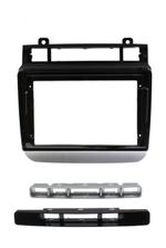 Комплект рамки с разъёмами 9"+can VW Touareg 2 NF 2010-2018 RNS850 - поддержка камеры ЗВ, климата и подогревов, парктроников, БК и настроек авто, аудио-усилитель по оптике.