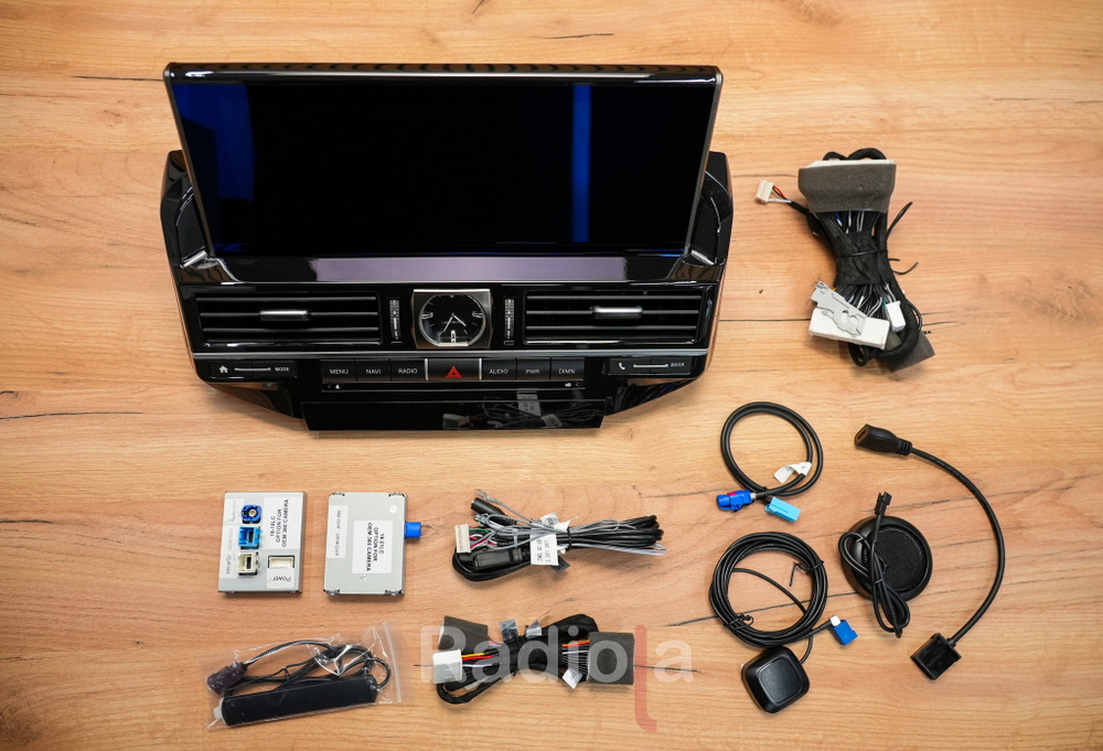 Магнитола для Toyota Land Cruiser 200 2015-2021 с JBL и 360 - RDL-LC200-16-LCD монитор 12.3" на Android 13, 8/128Гб, CarPlay, 4G SIM-слот