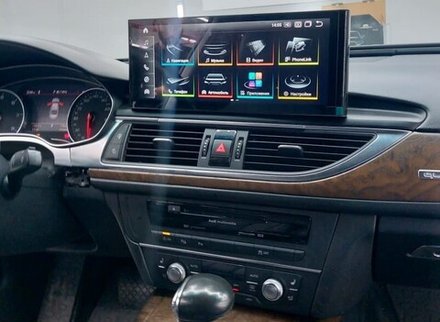 Магнитола для Audi A6/A7 2016-2018 (взамен 8") - RDL-8506-16 монитор 12.3" на Android 13, 8Гб+128Гб, CarPlay, 4G SIM-слот