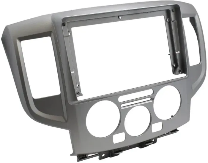 Магнитола для Nissan NV200 2009+ (рамка серебро) - FarCar GX9-9677 монитор 9.5" 2K QLED на Android 14, TS20, 6+128Гб, CarPlay, 4G SIM-слот