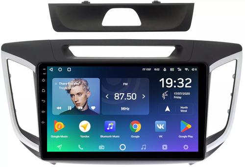 Магнитола для Hyundai Creta 1 2016-2021 (рамка 10) - Teyes CC2 PLUS на Android 10, ТОП процессор, 4Гб+64Гб, 4G SIM-слот