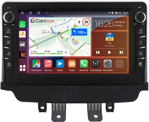 Магнитола для Mazda CX-3 2014-2023 (монохром) - Canbox 9-2110 Android 10, Быстрая, CarPlay, 4G SIM-слот