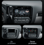 Магнитола для Mitsubishi Outlander 3 2012-2022 (левый руль) - Teyes CC3-2K монитор 10.36" 2K QLED на Android 10, ТОП процессор, CarPlay, 4G SIM-слот