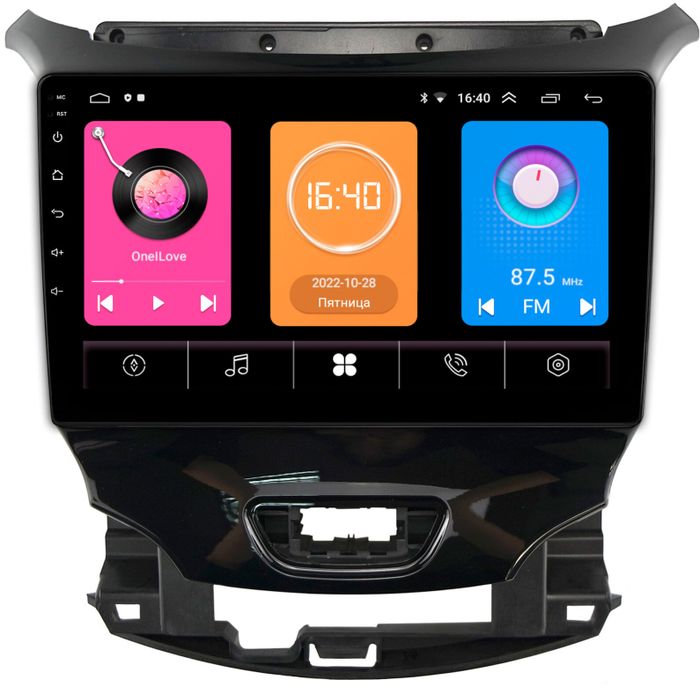 Магнитола для Chevrolet Cruze 2 2016-2019 -  GT9-2113 на Android 10, 2ГБ-16ГБ