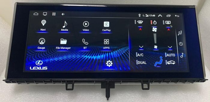 Магнитола для Lexus LX570 2016+ и LX450d - RDL-LEX-LX16 монитор 12.3" на Android 13, 8Гб+128Гб, CarPlay, 4G SIM-слот