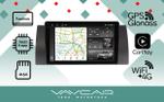 Магнитола для BMW X5 (E53) 2000-2007, 5 (E39) 1996-2003 - Vaycar VA07-0707-2K на Android 13, Быстрая, 2K QLED, CarPlay, 4G SIM-слот