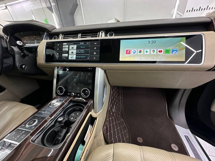 Магнитола для Range Rover 4 2012-2016 (BOSCH) - RDL-2268 мониторы 2x12,25" на Android 10, 8Гб+128Гб, CarPlay, 4G SIM-слот