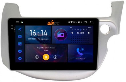 Магнитола для Honda FIT 2 2007-2014, FIT Shuttle - AIROC 2K RI-1902 Android 12, QLed+2K, ТОП процессор, 8/128Гб, CarPlay, SIM-слот