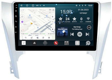 Магнитола для Toyota Camry 2011-2014 - Redpower 131 Android 10, ТОП процессор, 6Гб+128Гб, CarPlay, SIM-слот