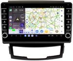 Магнитола для SsangYong Actyon II 2011-2013 - Kuberg OL-9762 (кнопки и крутилки) Android 13, Быстрая, CarPlay, 4G SIM-слот