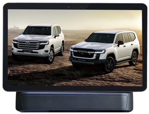 Монитор на подголовник для Toyota LC300/Lexus LX - ERGO ERLC300 с сенсорным экраном 15,6” (Full HD 1920x1080, Android, 4+32Gb) черный