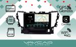 Магнитола для Toyota Alphard 30, Vellfire 2015-2023 (менее 10 динамиков, правый руль) - Vaycar VA77-0564-2K на Android 13, Быстрая, 2K QLED, CarPlay,4G SIM-слот