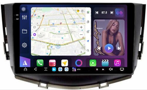 Магнитола для Lifan X60 2012-2016 - FarCar GX198M монитор 9.5" 2K QLED на Android 14, TS20, 6+128Гб, CarPlay, 4G SIM-слот