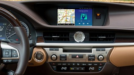 Блок мультимедиа для Lexus ES200, ES250, ES300h, ES350 2012-2018 (джойстик-мышь) - Kuberg LK-7-4-H на Android 9, 4/64ГБ