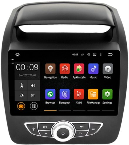 Магнитола для KIA Sorento 2012-2016 (климат на большом экране ГУ) - AIROC 2K RX-2331 Android 13, QLed+2K, ТОП процессор, 8/128, CarPlay, SIM-слот