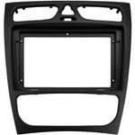 Комплект рамки с разъёмами 9"+can Mercedes-Benz G-class 2001-2006, С-class W203 2000-2004 F1 (большая, ровная сверху)