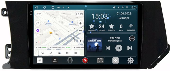 Магнитола для Haval F7, F7x 2019-2022 - RedPower 172 Android 10, Быстрая, QLED+2K, CarPlay, SIM-слот
