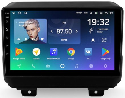 Магнитола для Jeep Wrangler 2018+ - Teyes CC2 PLUS Android 10, ТОП процессор, 4-64, SIM-слот