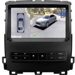 Магнитола для Lexus GX470 J120, Toyota Land Cruiser Prado 120 (климат на ШГУ, рамка тип 2) - Teyes CC3-2K-360 на Android 10, Быстрая, 2K QLED, CarPlay, 4G SIM-слот, 4 камеры в комплекте