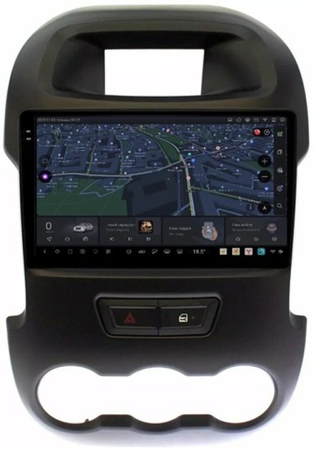 Магнитола для Ford Ranger 2011-2015 - Kuberg OL-9204 QLed+2K, Android 13, UIS7870 (DUDU7), CarPlay, SIM-слот