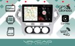 Магнитола для Ford Mondeo 4 2007-2010 (рамка серебро) - Vaycar VA17-1235 на Android 13, Быстрая, 4G SIM-слот