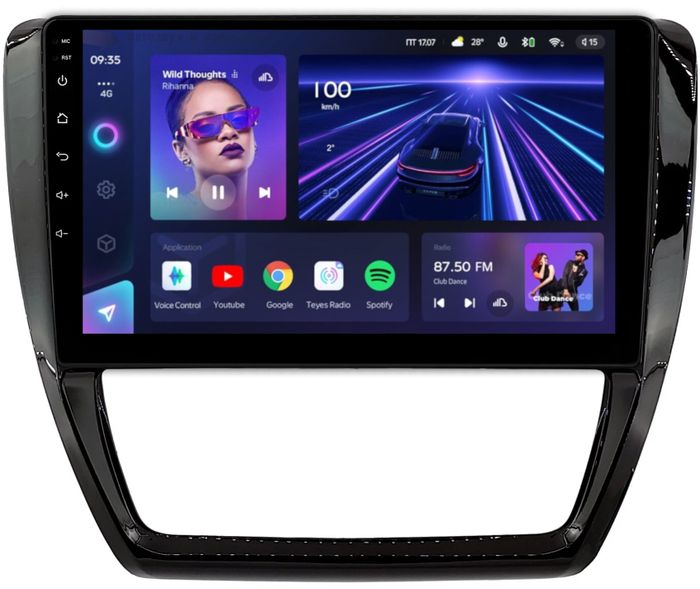 Магнитола для Volkswagen Jetta 6 2011-2018 - Teyes CC3 Android 10, ТОП процессор, 4/32 Гб, CarPlay, SIM-слот