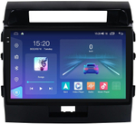 Магнитола для Toyota Land Cruiser 200 2007-2015 (экран климата внизу) - Parafar PF381U2K на Android 13, QLED+2K, ТОП процессор, 8Гб+128Гб, CarPlay, 4G SIM-слот