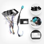 Комплект рамки с разъёмами 10"+can Mercedes Sprinter W907 2018-2025 (монохром)