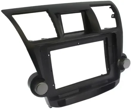 Магнитола для Toyota Highlander 2 XU40 2007-2013 (крутилки декоративные) - FarCar BX035M-360 монитор 10.36" 2K QLED на Android 13, 6Гб+128Гб, CarPlay, 4G SIM-слот, 4 камеры в комплекте