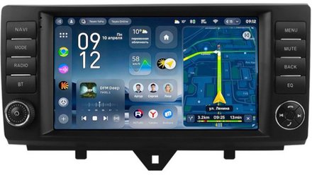 Магнитола для Smart ForTwo W451 2012-2015 (рамка с крутилками и кнопками) - Teyes CC4-PRO монитор 9.5" 2K QLED на Android 13, Snapdragon 778G, ИИ, CarPlay, DSP, 4G SIM-слот