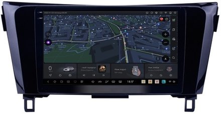 Магнитола для Nissan X-Trail T32, Qashqai J11 2014-2022 (рамка маленькая) - Kuberg OL-1675 QLed+2K, Android 13, UIS7870 (DUDU7), CarPlay, SIM-слот